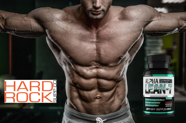 Alpha Lean 7 by Hard Rock Supplements, fat burner, fat cutter, top 10 fat burner, top 10 fat cutter, alpha lean, alpha lean 7, hard rock supplements